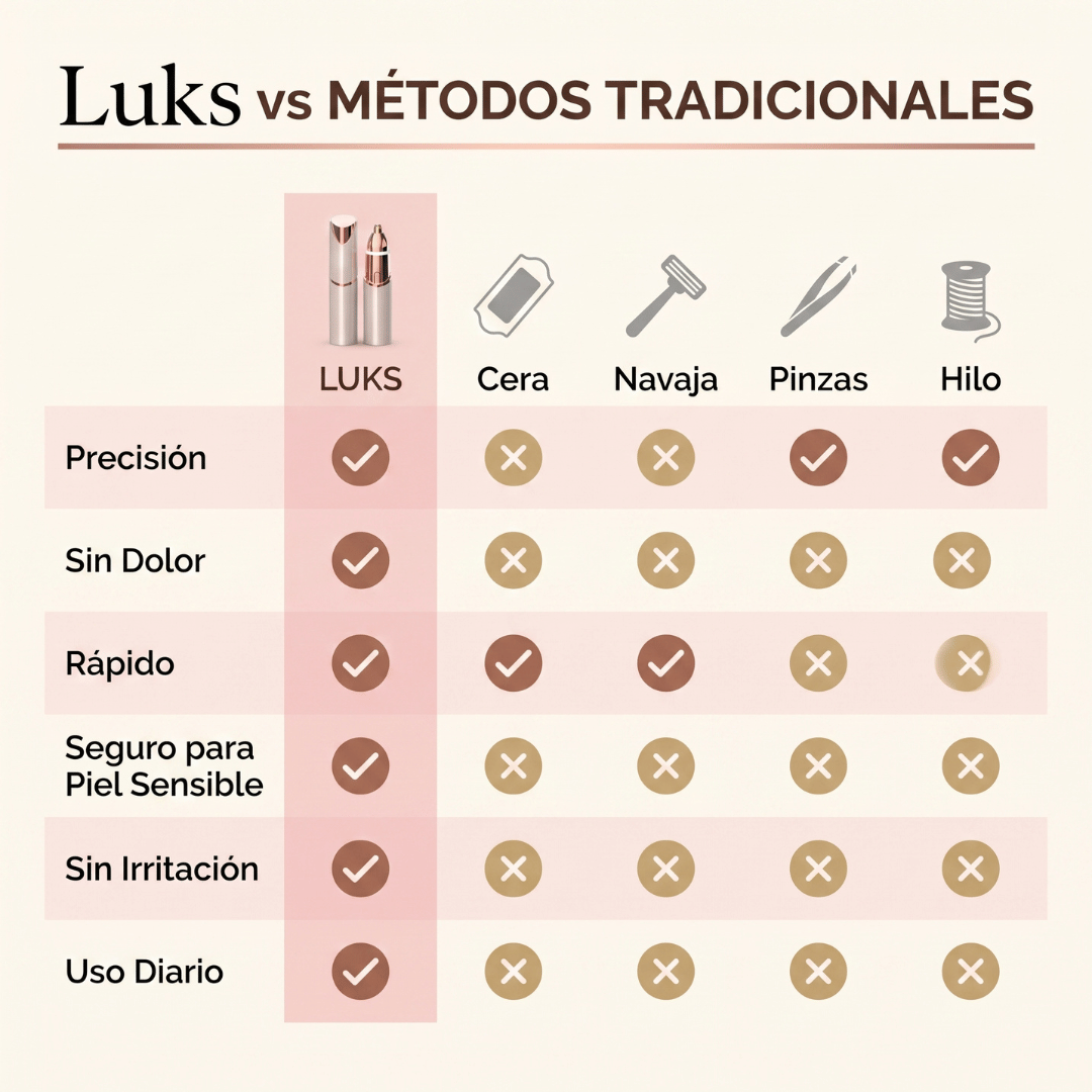 Depilador Facial y de Cejas 2-en-1